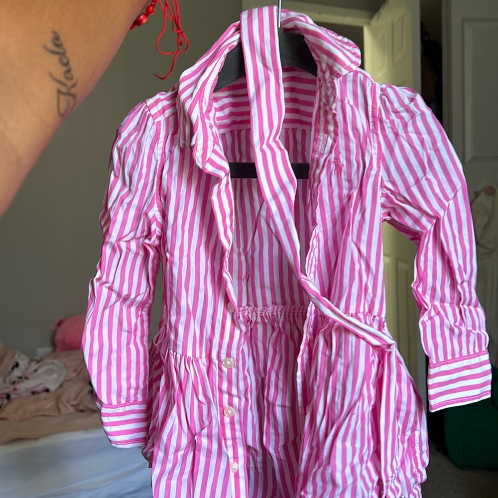 Toddler girl polo dress 2t
